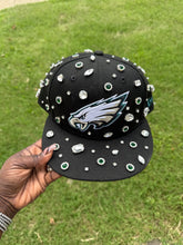 Load image into Gallery viewer, Philadelphia Eagles Super Bowl Champion Rhinestone SnapBack Baseball Hat/Cap
