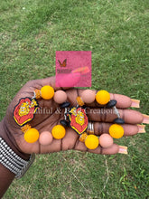 Load image into Gallery viewer, Roaring Lion & Cub Stanley Tumbler Cup Handle Charm