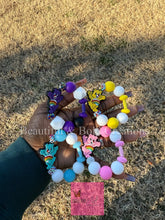 Load image into Gallery viewer, Colorful Rainbow Care Bears Stanley Tumbler Cup Handle Charm