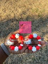 Load image into Gallery viewer, Kawaii Kitty Stanley Tumbler Cup Handle Charm