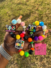 Load image into Gallery viewer, Teacher Stanley Tumbler Cup handle Charms bracelets Accessories