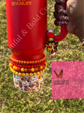 Load image into Gallery viewer, Chili Red Bracelets Stanley Tumbler Cup
