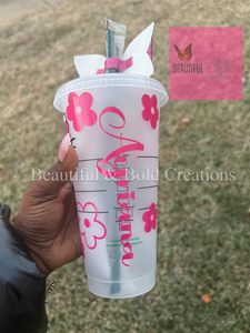 Kawaii Kitty Starbucks Cup