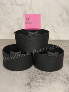 Cutesy Bow Silicone Stanley Tumbler Boot