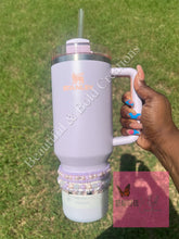 Load image into Gallery viewer, Orchid Shimmer tumbler accessories tumbler bracelets
