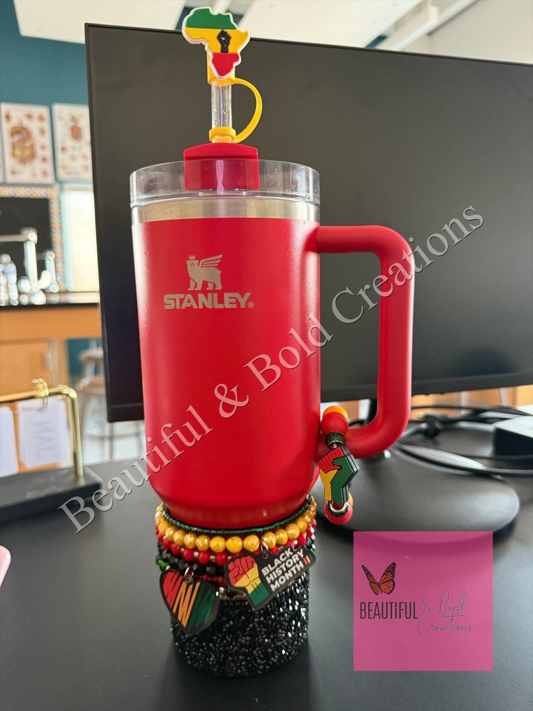 Black History Month Stanley Tumbler Charms