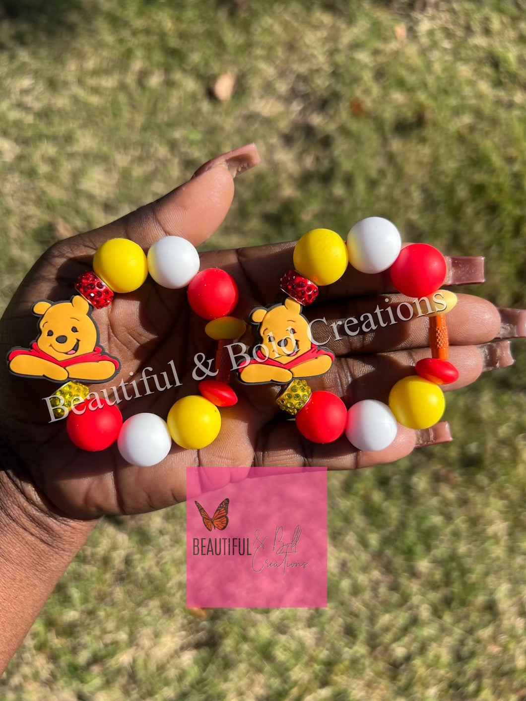 Winnie the Pooh Stanley Tumbler Handle Charm