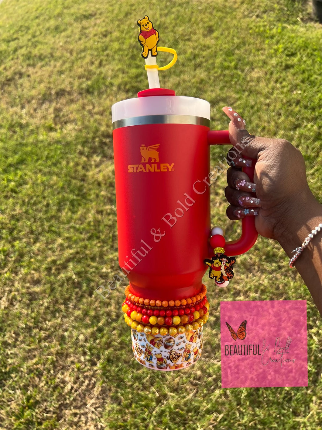 Chili Red Bracelets Stanley Tumbler Cup