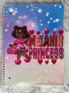 Melanin Princess Notebook
