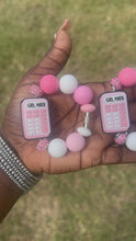 Load and play video in Gallery viewer, Pink Girl Math Stanley Tumbler Cup Charms
