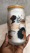 Load and play video in Gallery viewer, Brown Sugar Affirmation Glass Can
