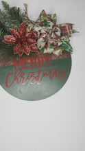 Load and play video in Gallery viewer, Merry Christmas Door Sign
