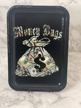 Load image into Gallery viewer, Money Bags Rolling Tray Set
