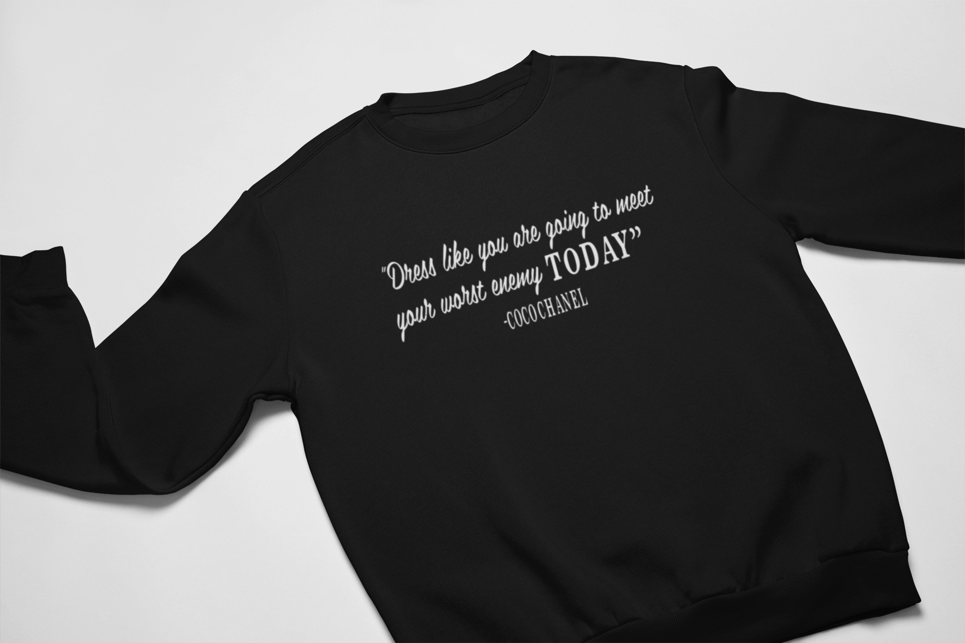 Oh So Coco Chanel Sweatshirt – Beautiful & Bold Creations