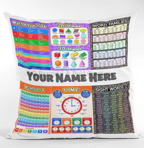 2nd-3rd Grade Learning Pillow