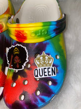 Load image into Gallery viewer, Black Queen Shoe Charm
