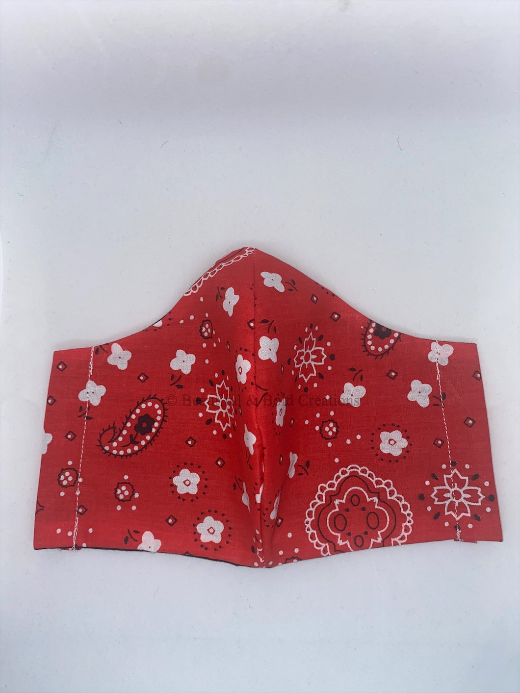 Red Bandana Mask