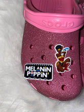Load image into Gallery viewer, Black Wonder Woman Shoe Charm
