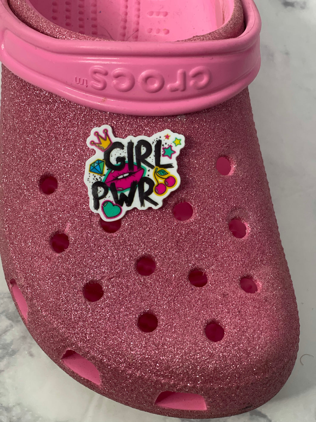 Girl PWR Shoe Charm
