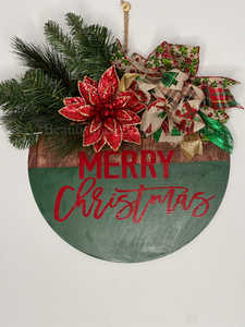 Merry Christmas Door Sign