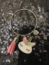 Load image into Gallery viewer, Unicorn Charm Bracelet-Kids

