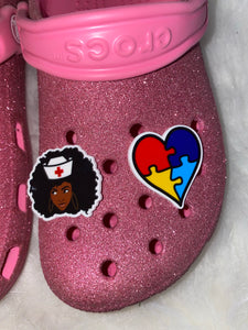 Black Nurse Shoe Charm