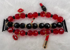 Ruby Kisses Watch band