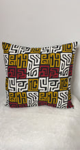 Load image into Gallery viewer, The Maze Ankara Throw Pillow Sham
