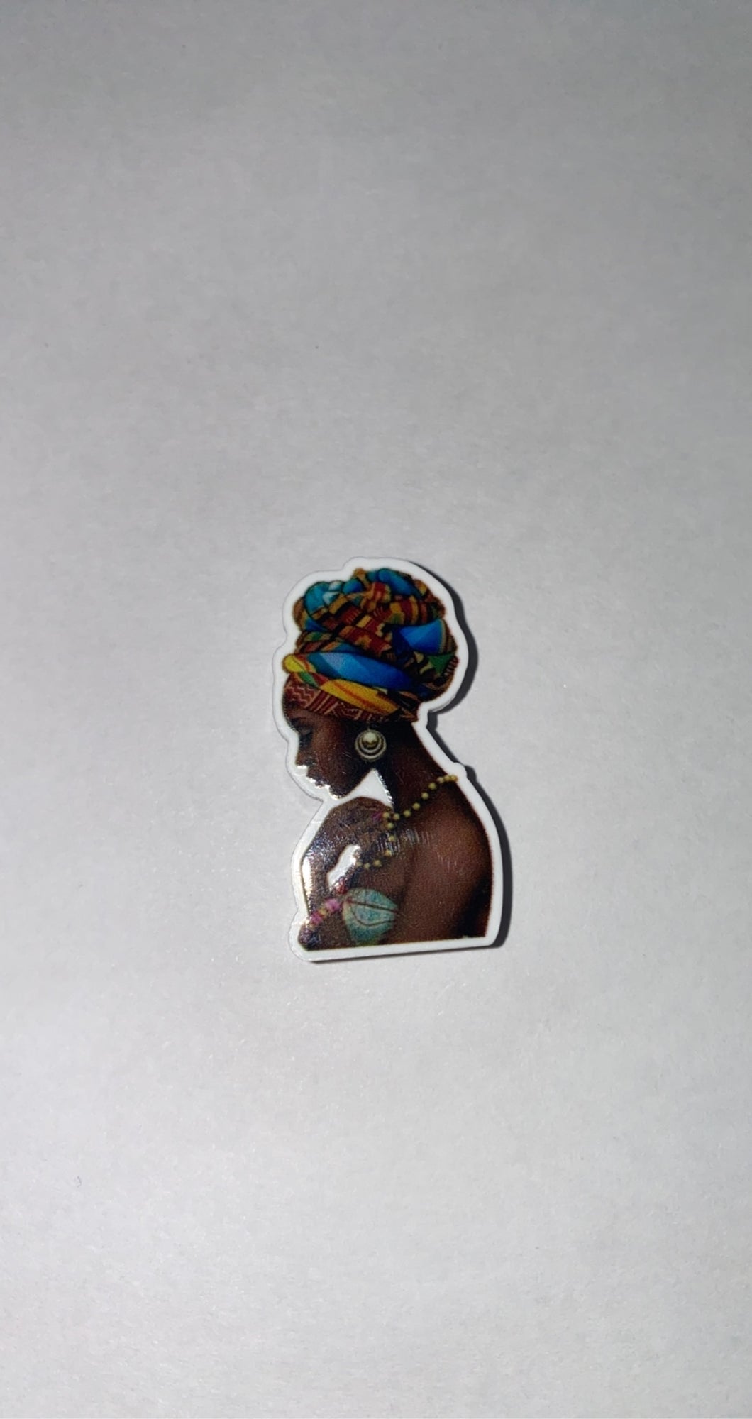 African Queen Shoe Charm