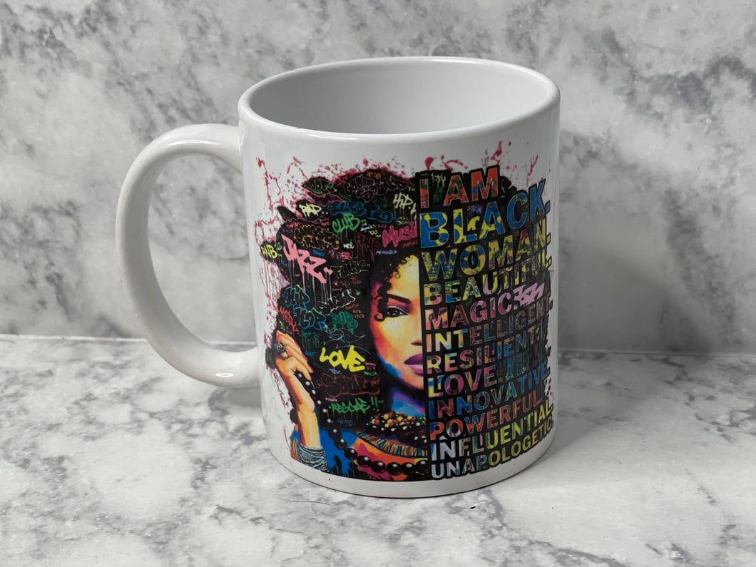 I Am Black.....Mug